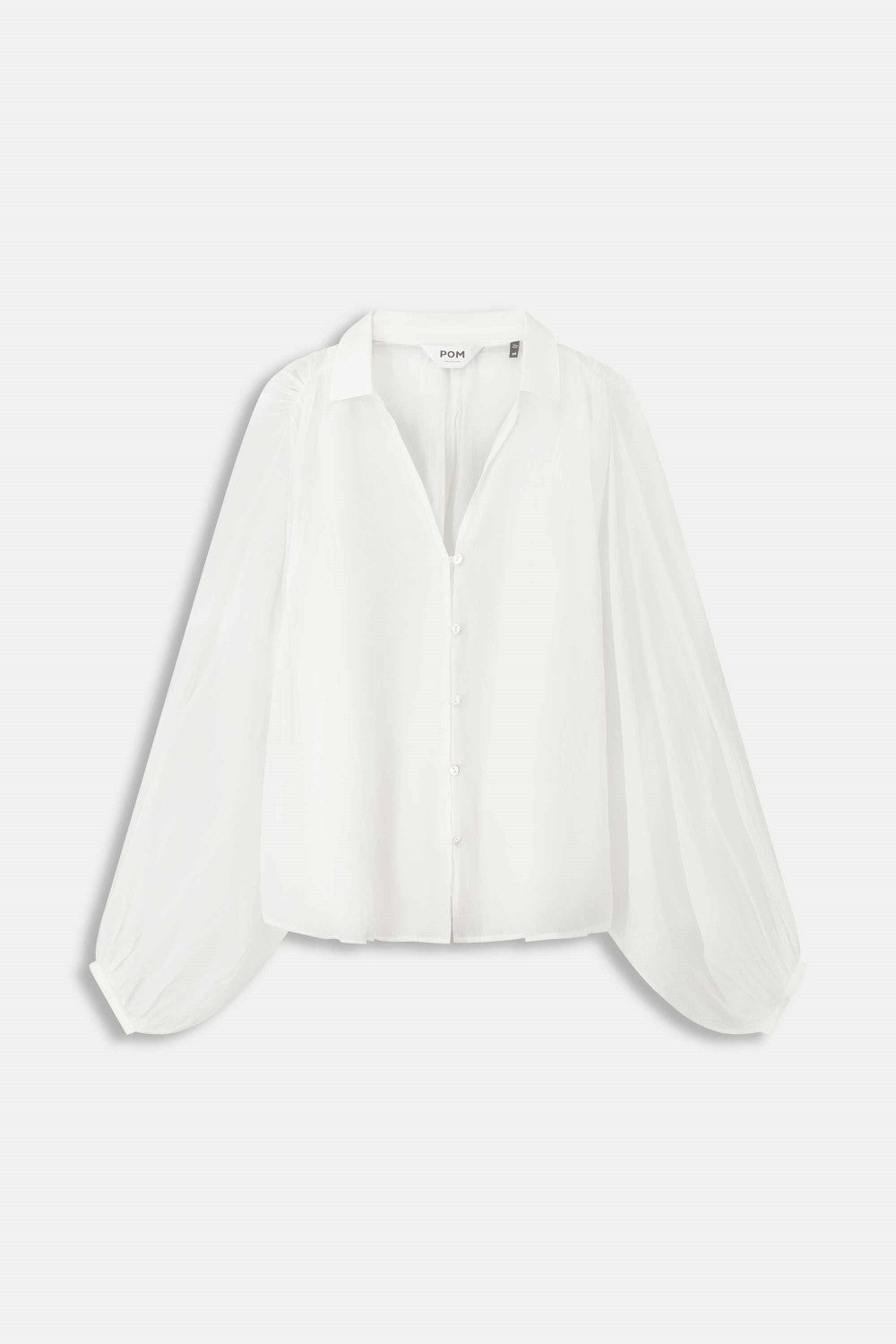Lena Crispy White Blouse