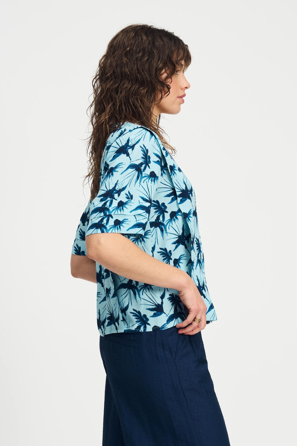 Artisan Blue Blouse