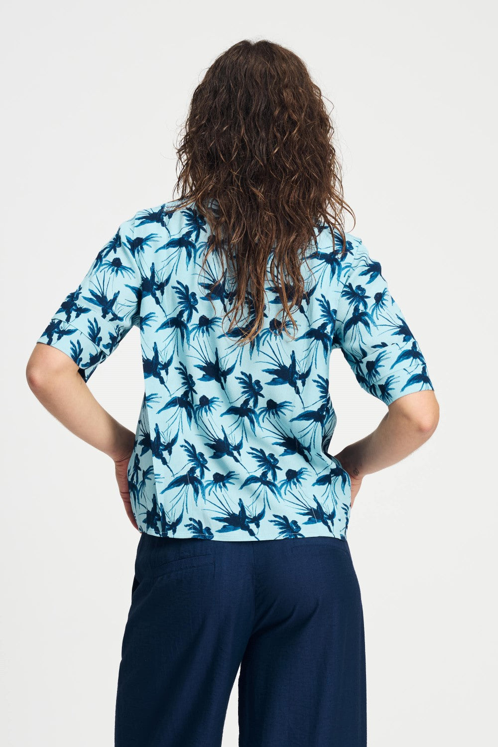Artisan Blue Blouse