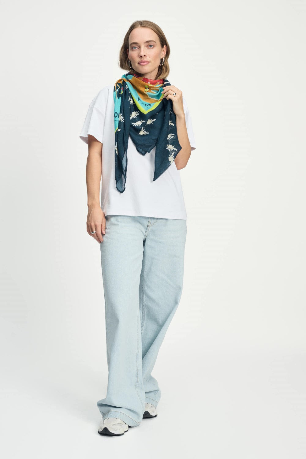 Artisan Party Blue Shawl