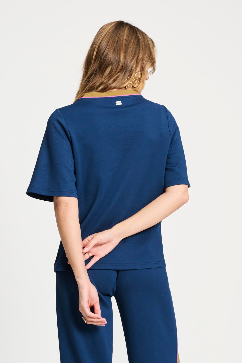 POM Amsterdam Blue Top | Designer Clothing Gallery Greytown