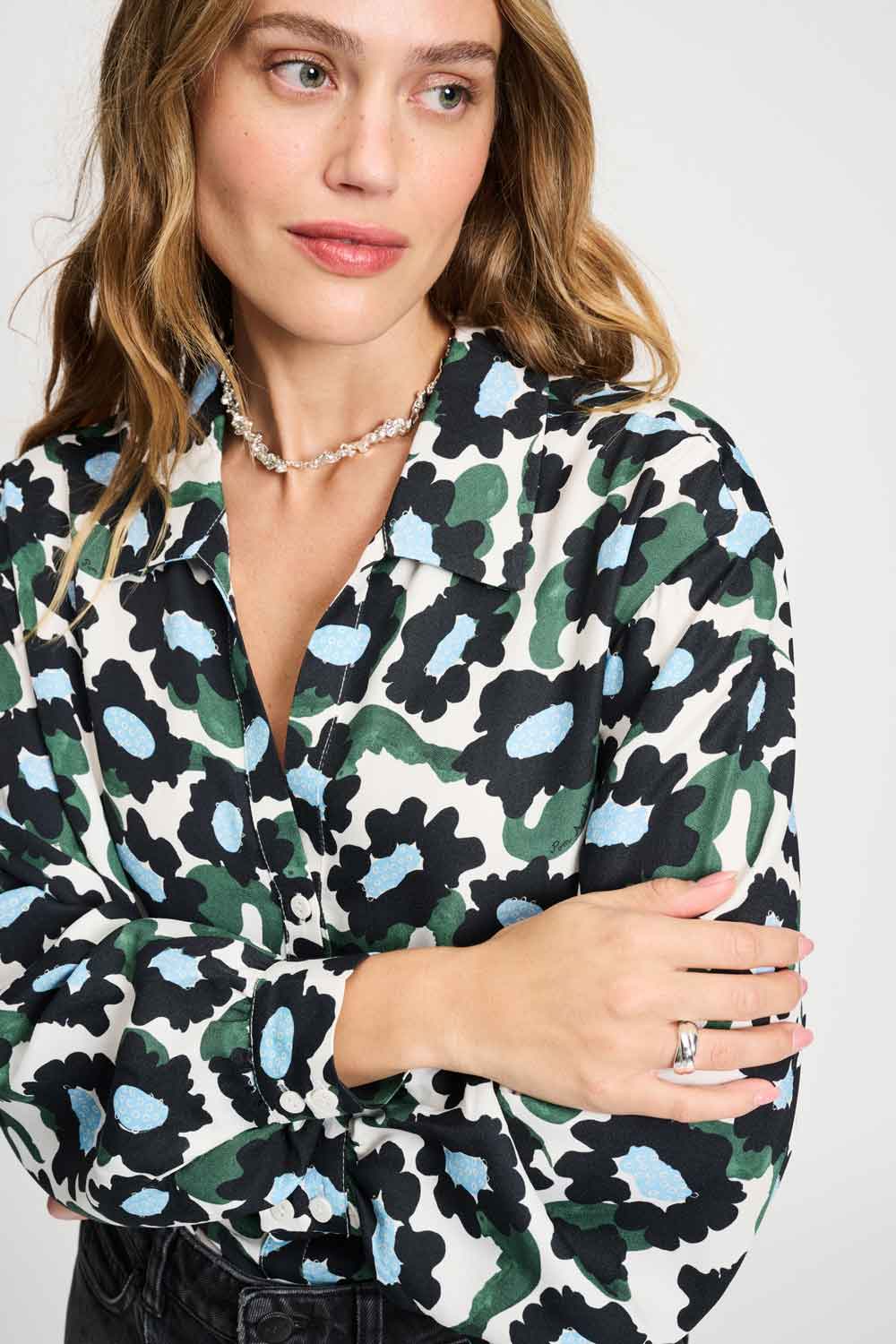 POM Amsterdam Flower Blouse | Designer Clothing Gallery Greytown