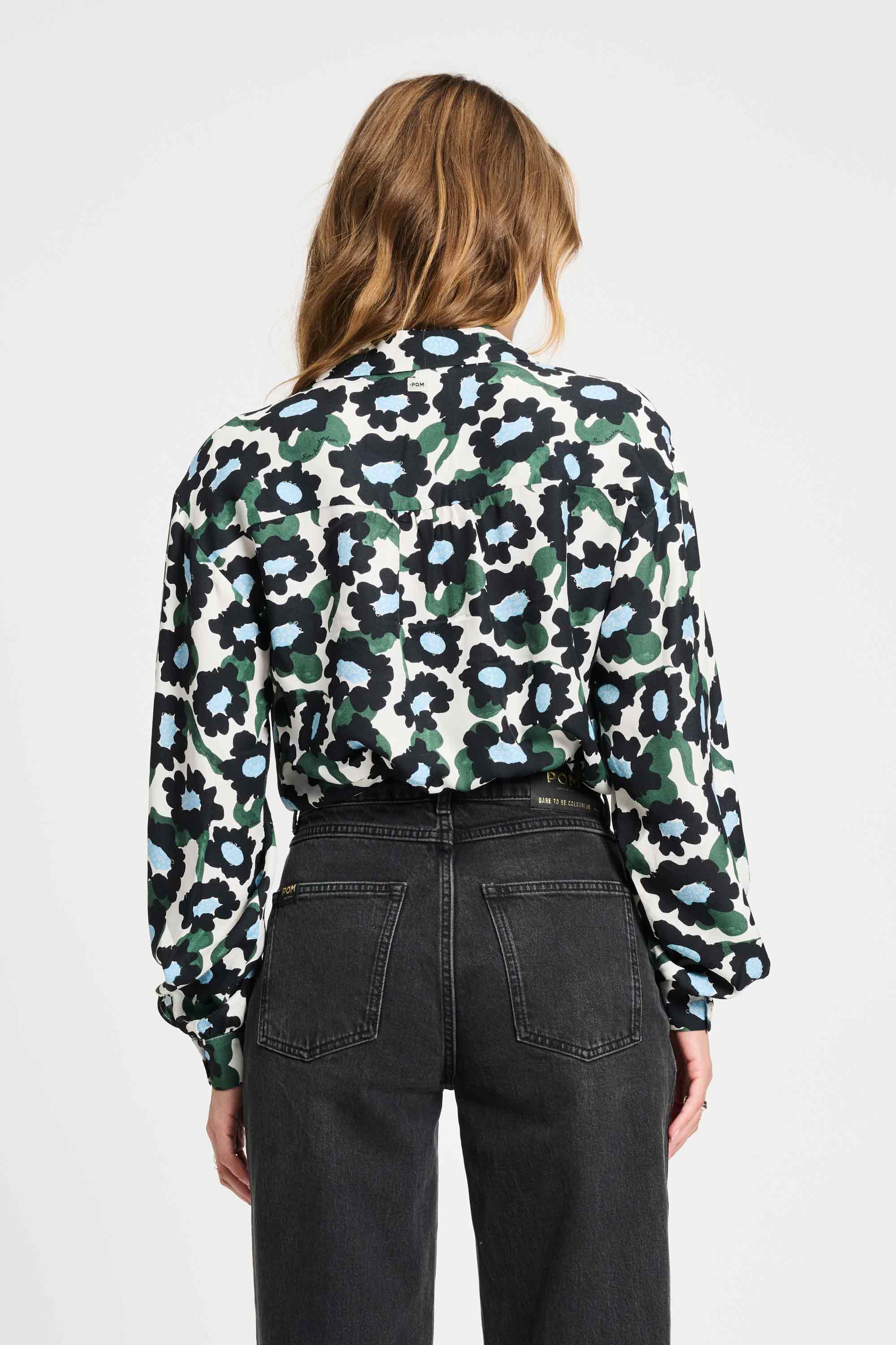 POM Amsterdam Flower Blouse Designer Clothing Gallery Greytown