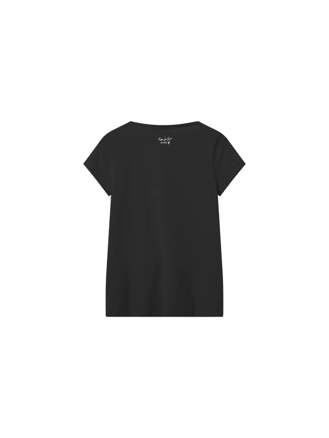 Tulli V SS Basic Tee Black
