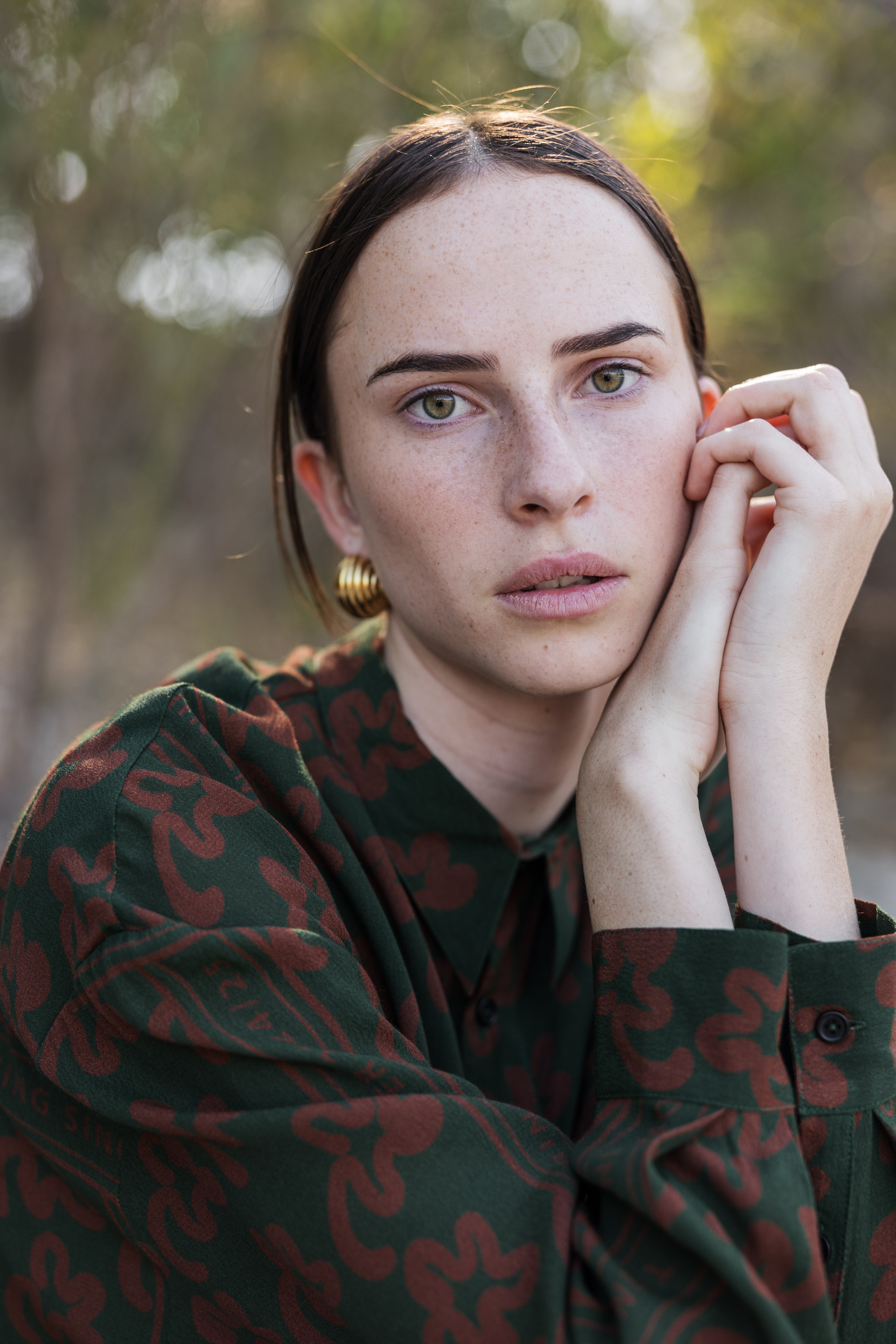 Country Club Shirt Green Pop Palm