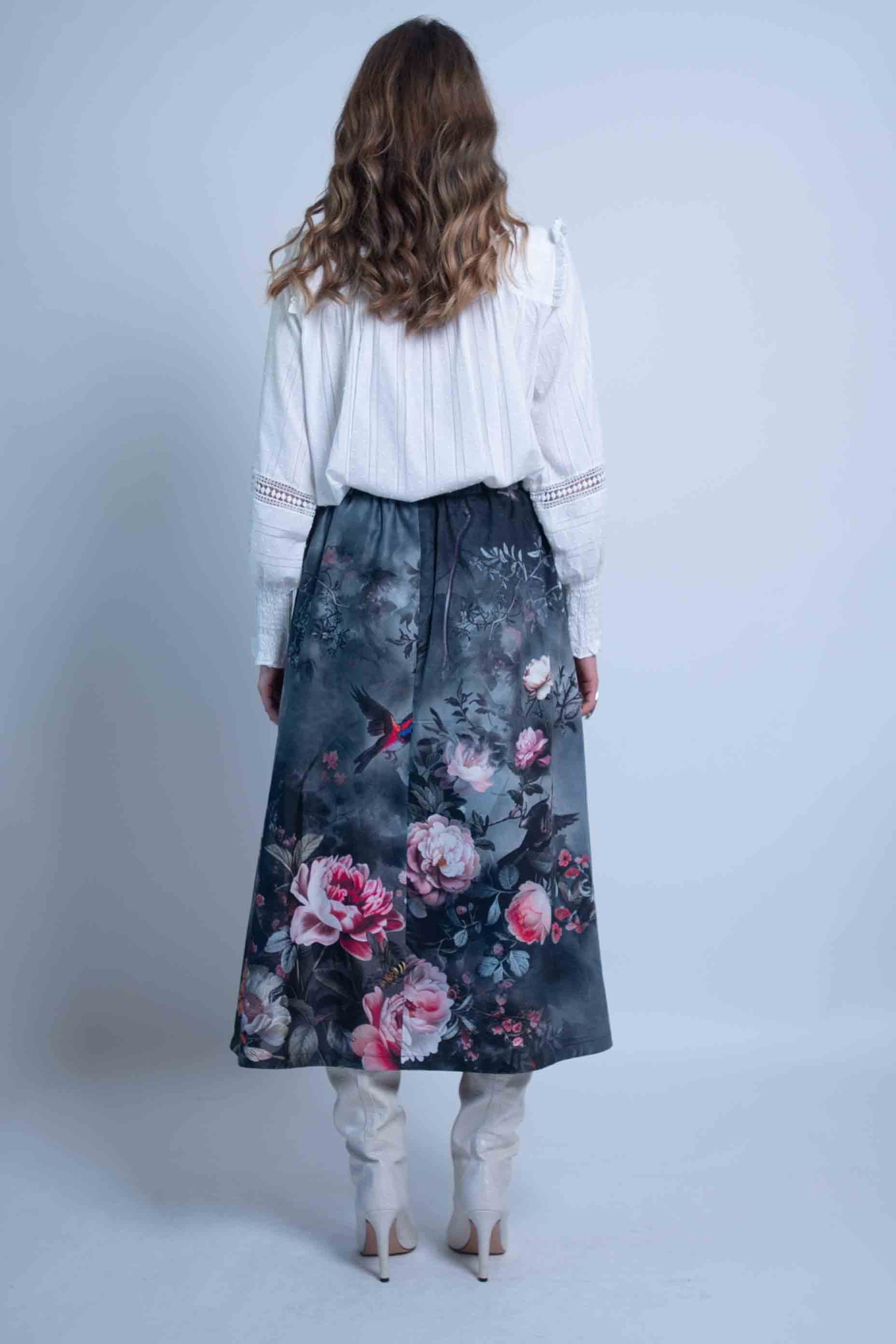 Sky Garden Pleat Skirt