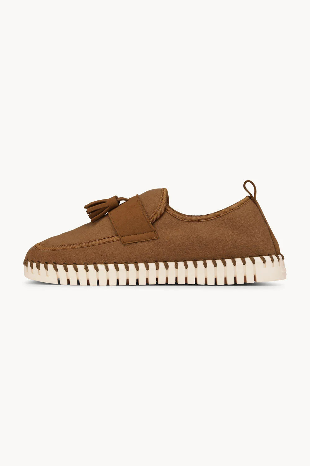 Tulip Wool Loafer Cashew