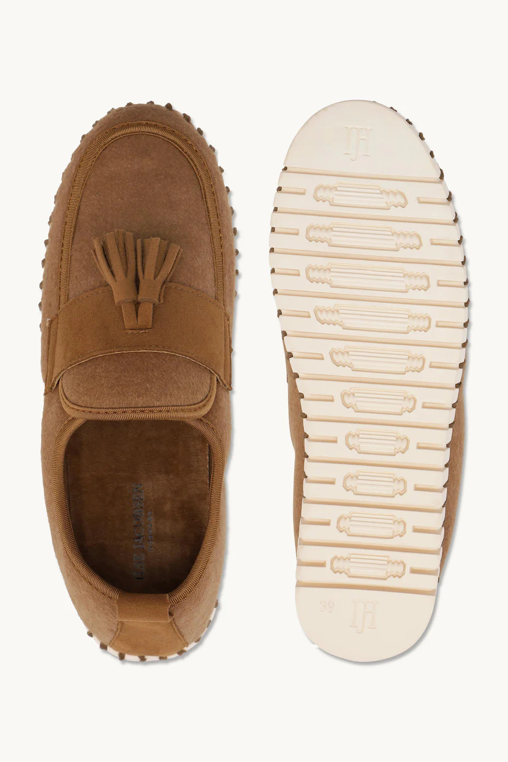 Tulip Wool Loafer Cashew
