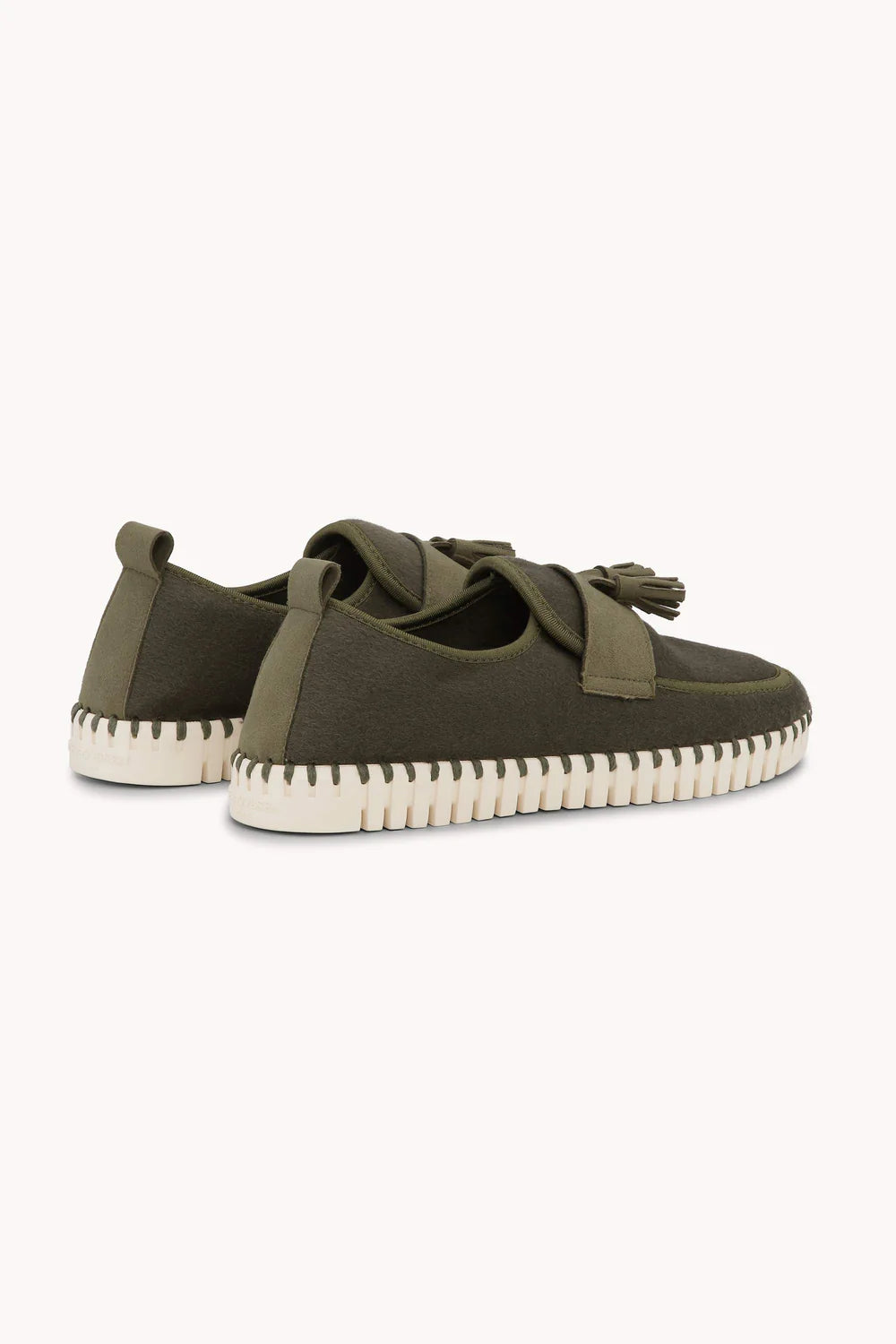 Tulip Wool Loafer Army