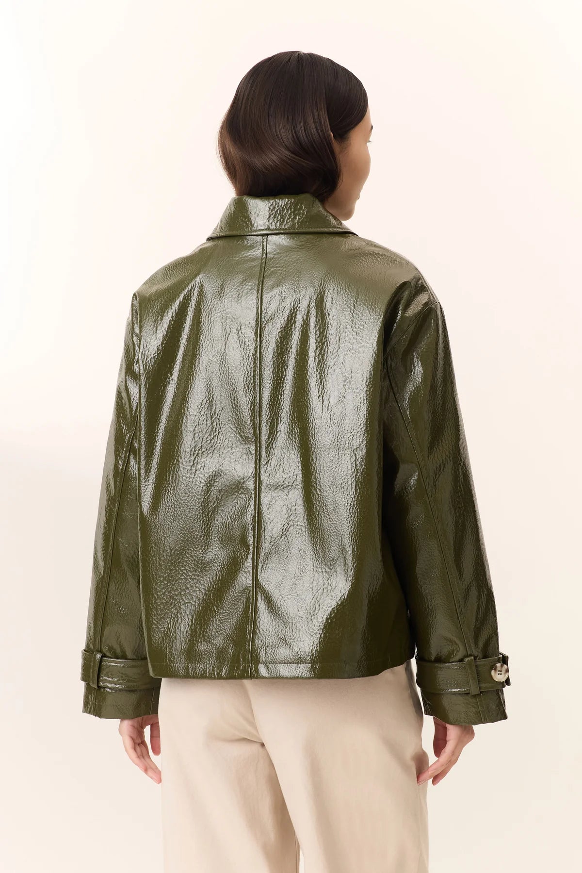 Vanni Short Coat Green