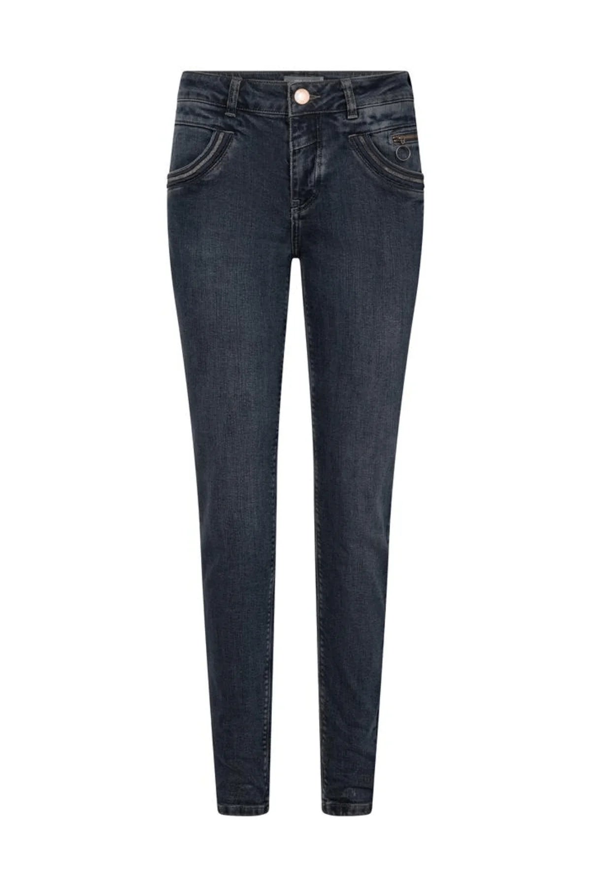 MOS MOSH BLACK SLIM JEANS / DESIGNER CLOTHING GALLERY NZ
