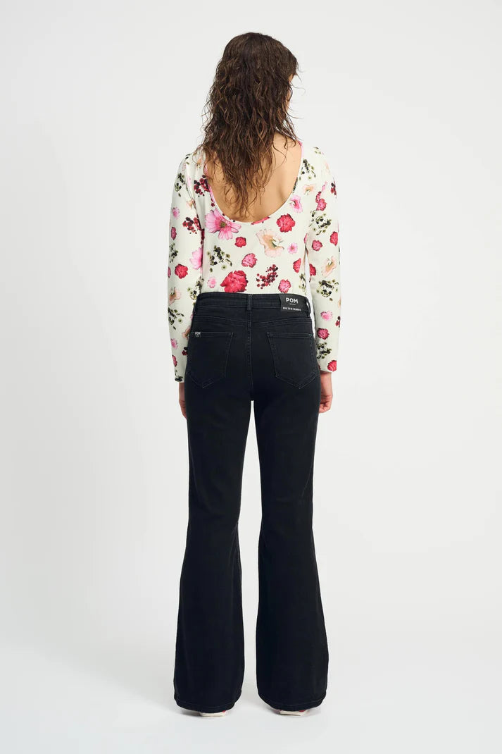 Esmee Flare Vintage Jeans Black