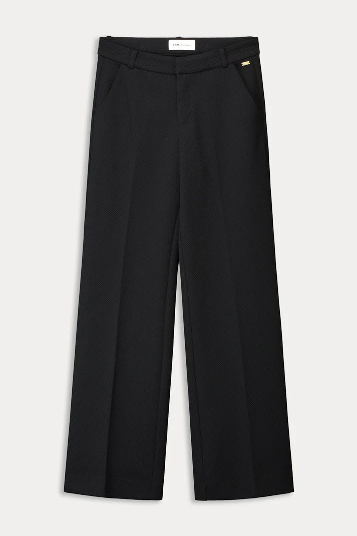 POM Amsterdam Black Pants | Designer Clothing Gallery Greytown