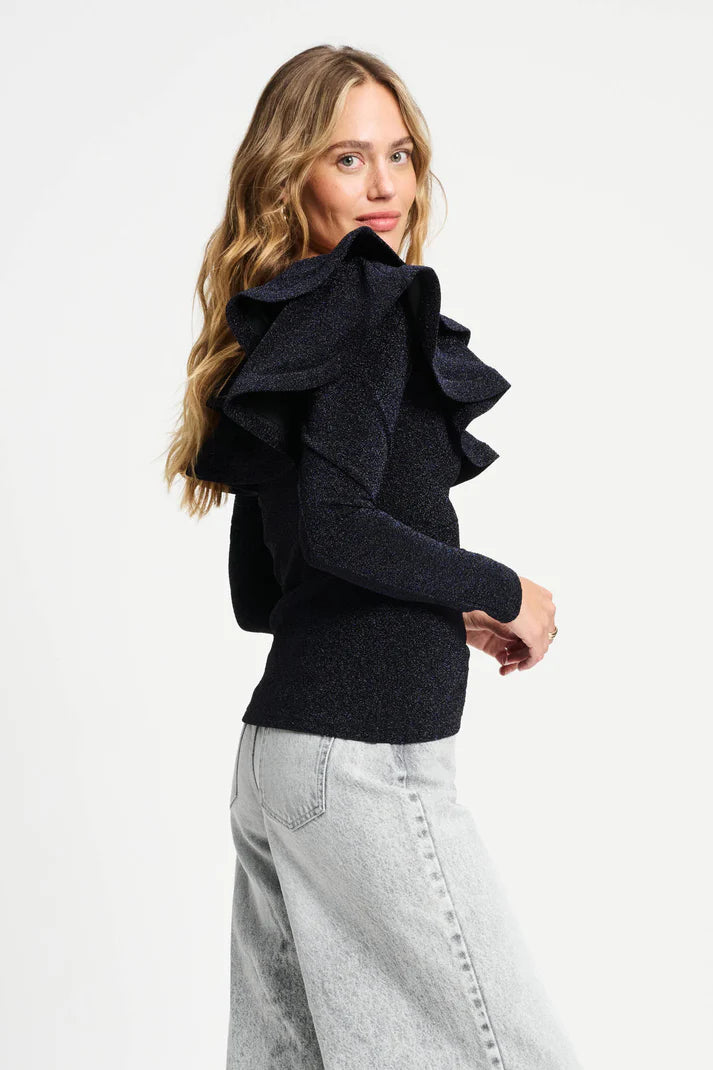 POM Amsterdam Glitter Top | Designer Clothing Gallery Greytown