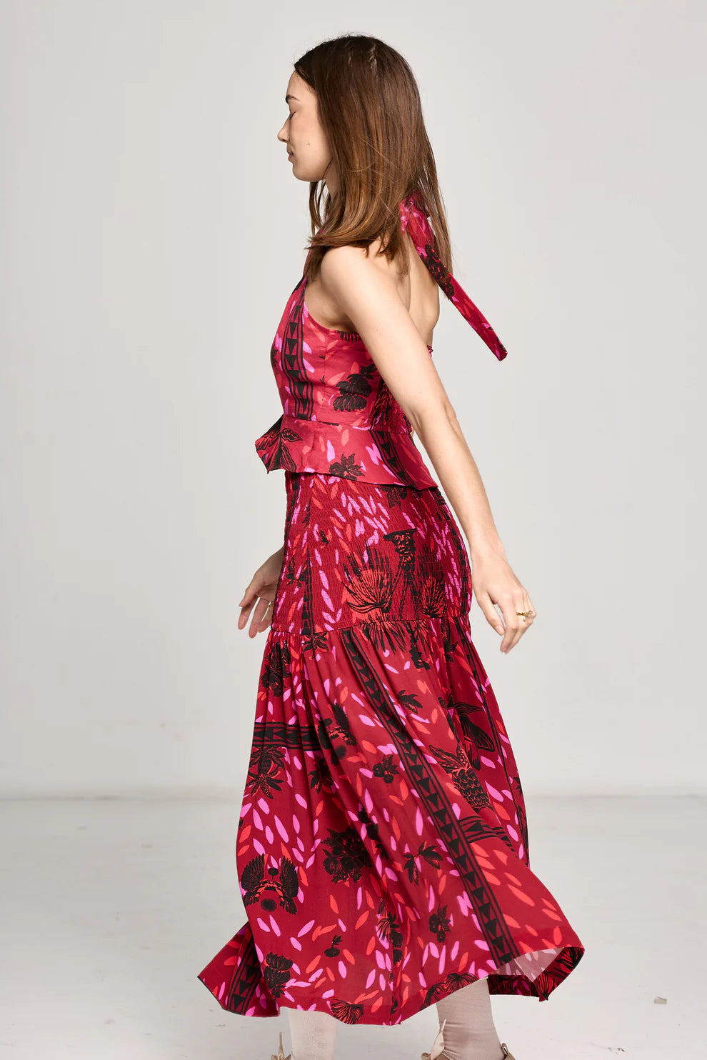 Jezzebel Skirt Wild Cherry