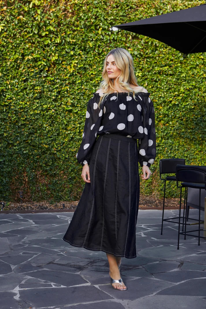 PING PONG BLOUSE / DESIGNER CLOTHING GALLERY NZ