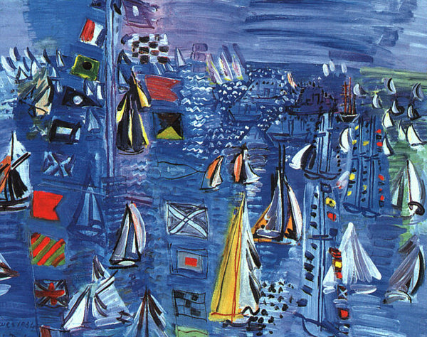 Sheryl May Collection - A tribute to the French painter Raoul Dufy