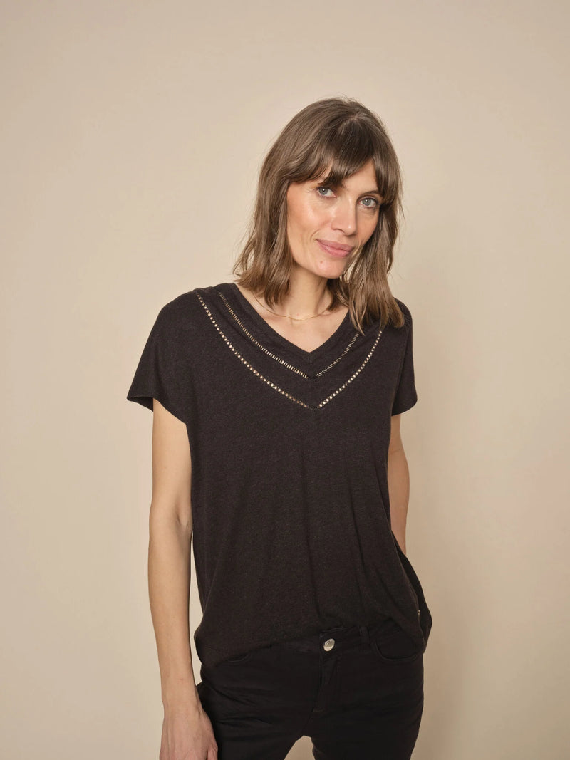 Designer v neck t shirts deals