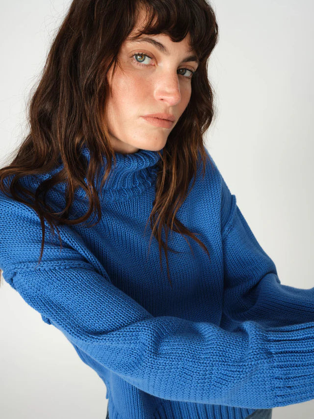 Rola Bine Rollneck Knit Blue