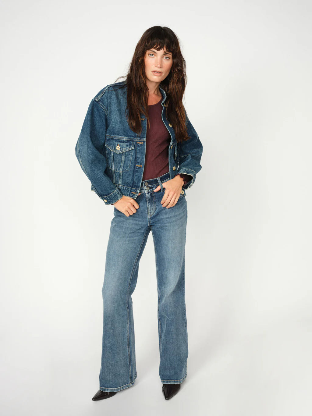Marlena Nolla Jeans Blue