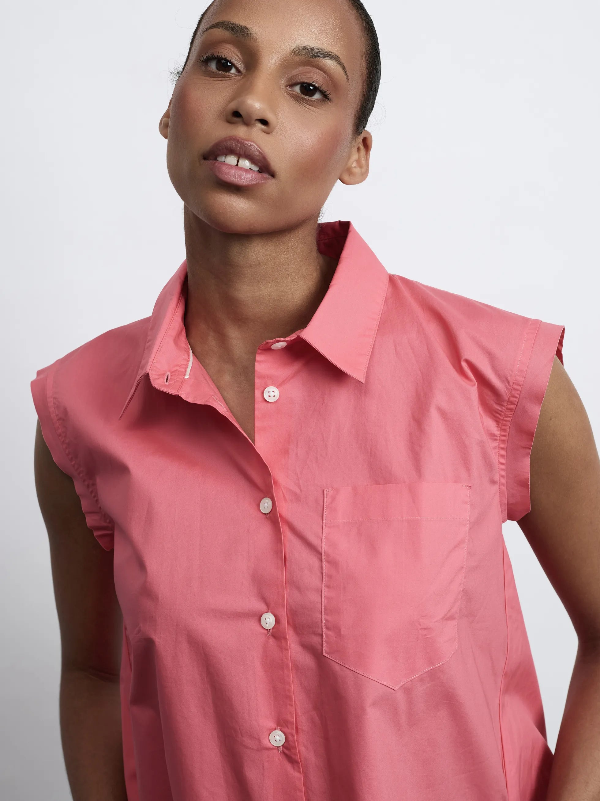 FIL NOIR PINK BLOUSE / DESIGNER CLOTHING GALLERY NZ