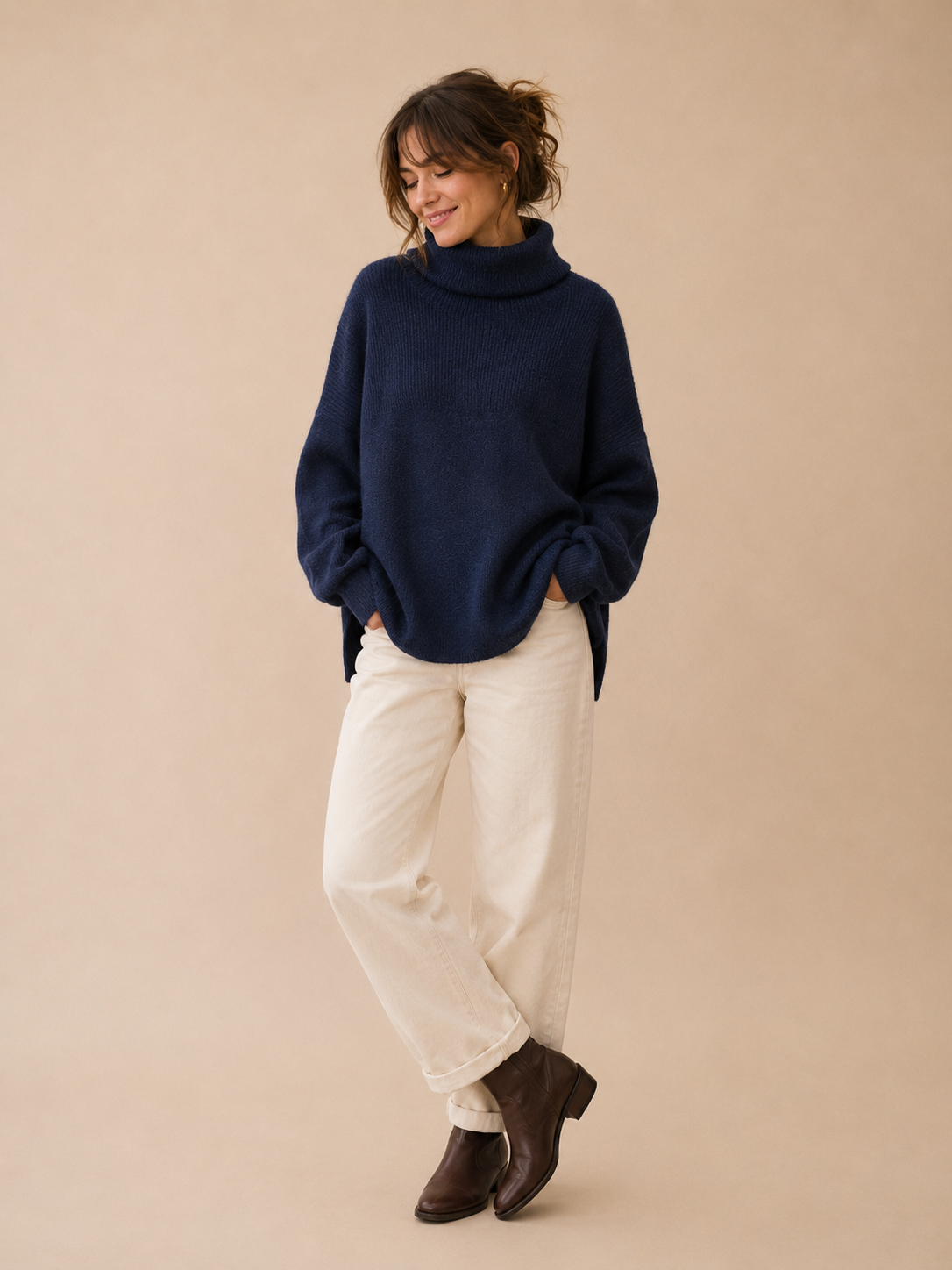 LOTHLORIAN BLUE JUMPER / DESIGNER CLOTHING GALLERY NZ