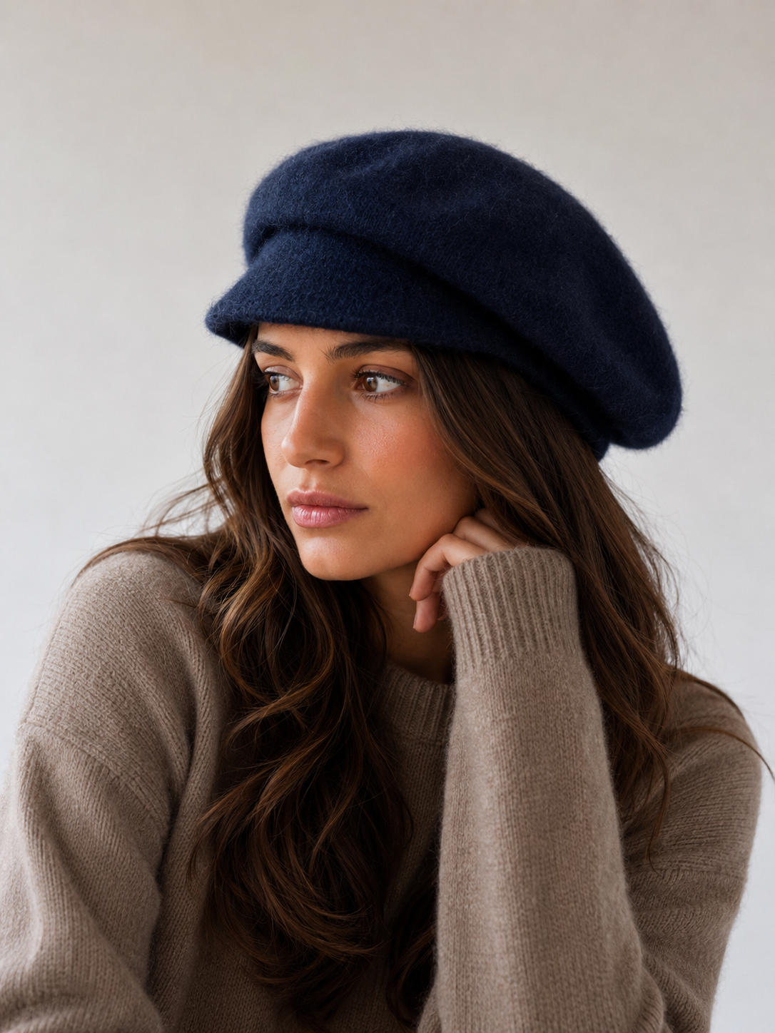 LOTHLORIAN WINTER CAP BLUE / DESIGNER CLOTING GALLERY NZ