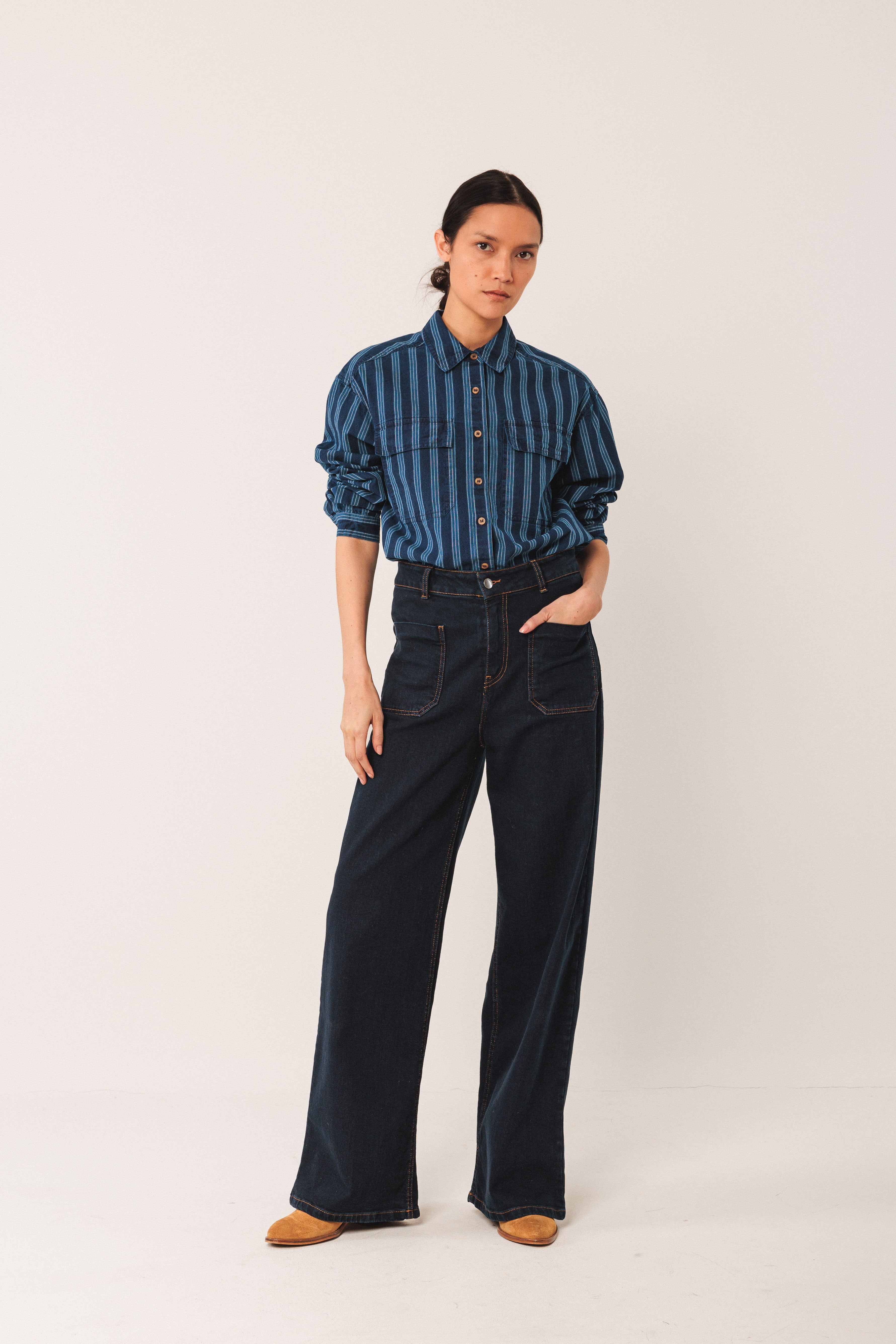 Camisa #132  Indigo