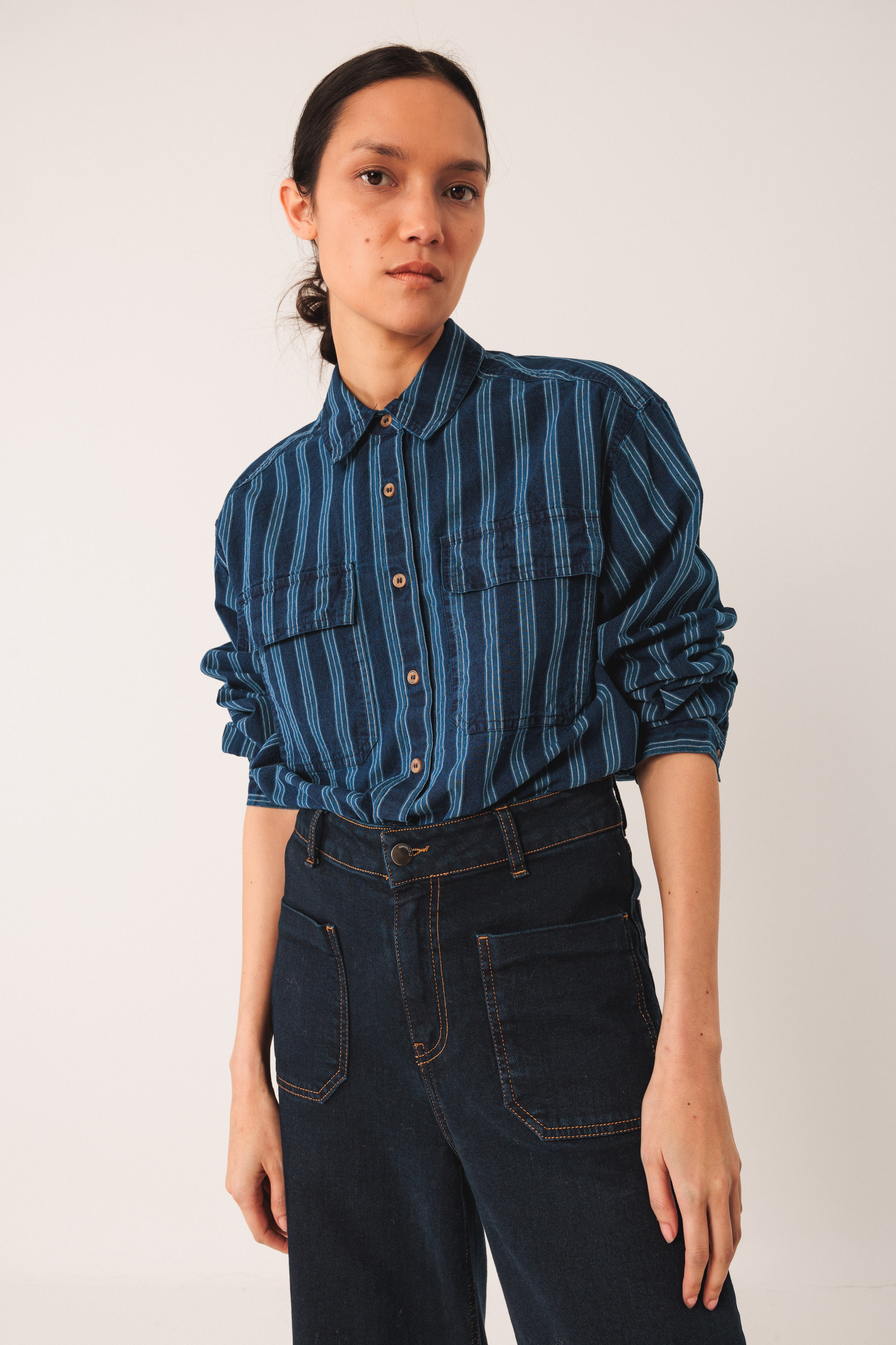 Camisa #132  Indigo