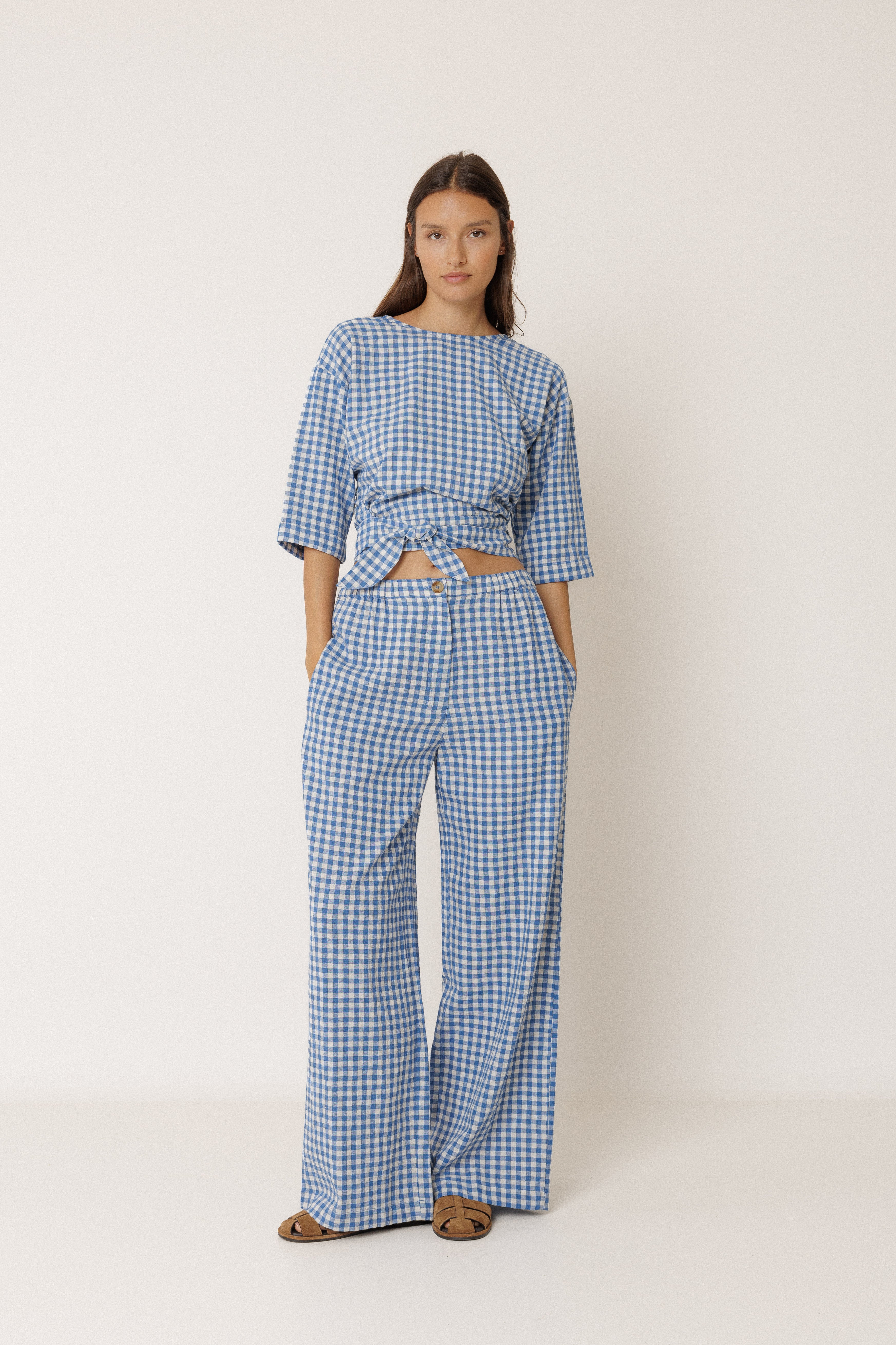 INDI AND COLD TROUSERS  DESIGNER CLOTHIN GALLERY NZ
