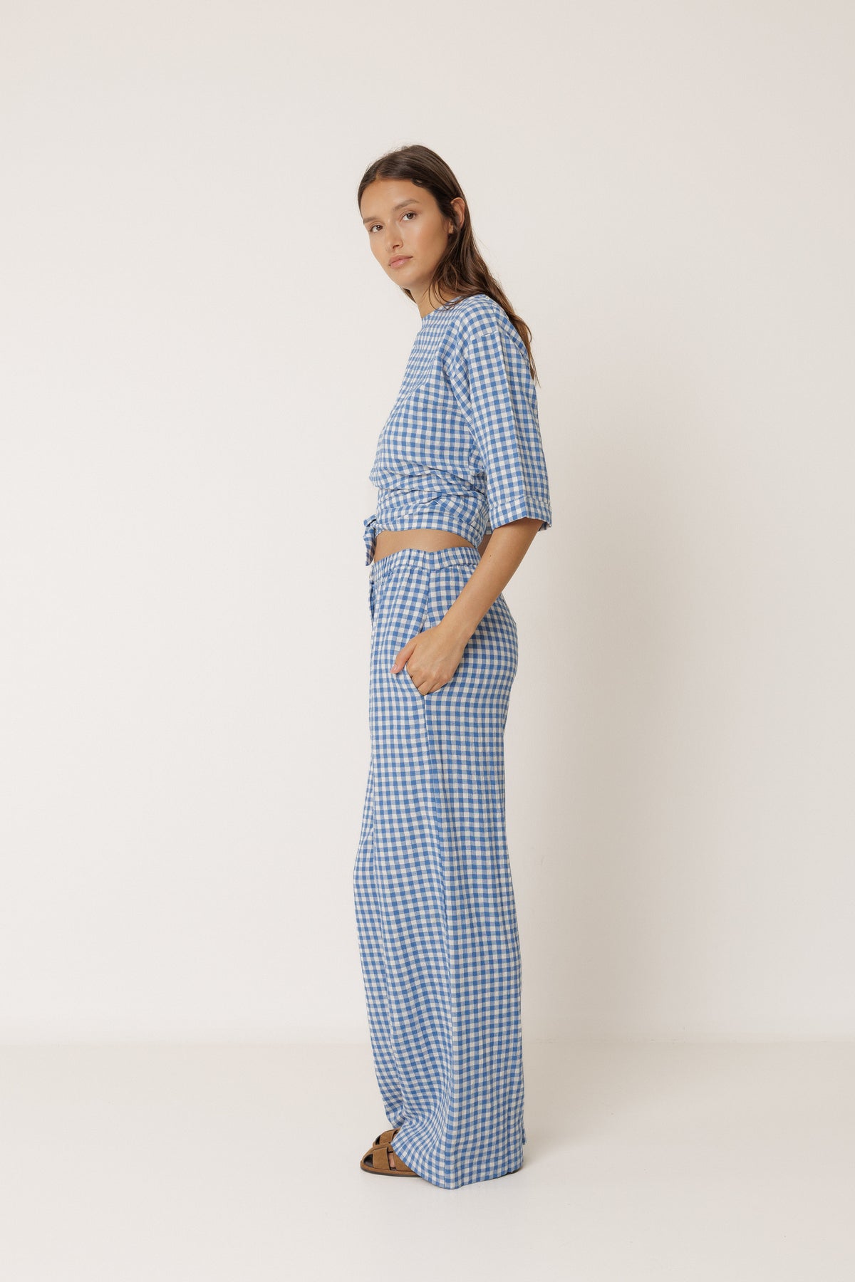 INDI AND COLD TROUSERS  DESIGNER CLOTHIN GALLERY NZ