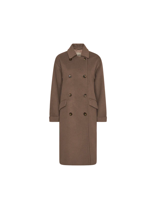 Venice Wool Coat Rain Drum