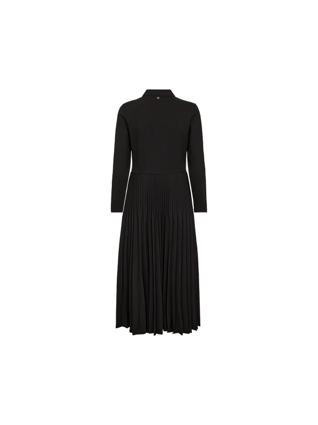 Maike Pleat Dress Black