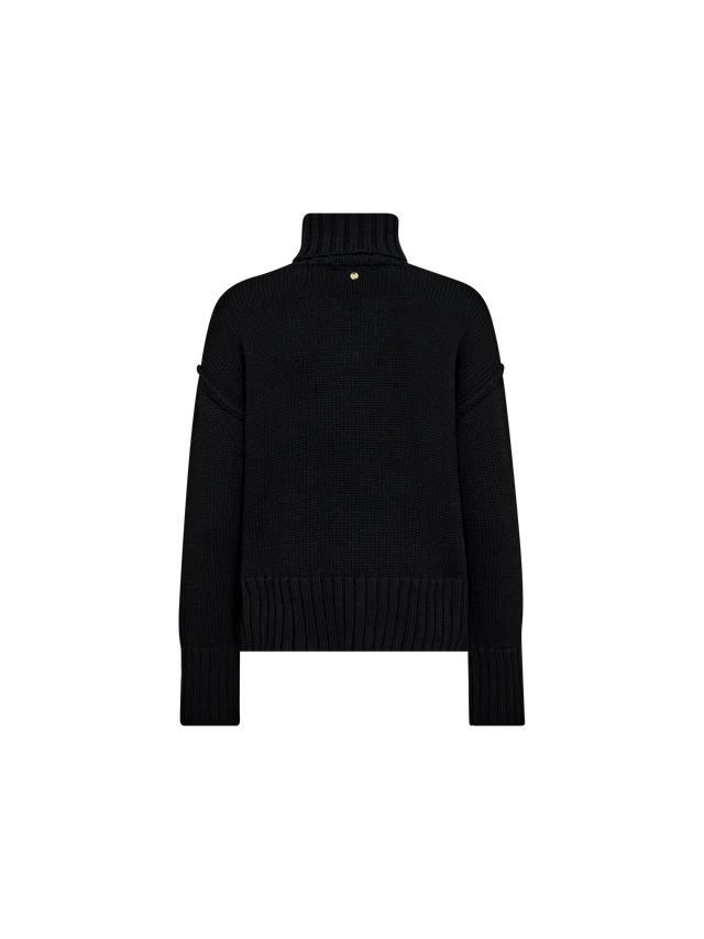 Rola Bine Rollneck Knit Black
