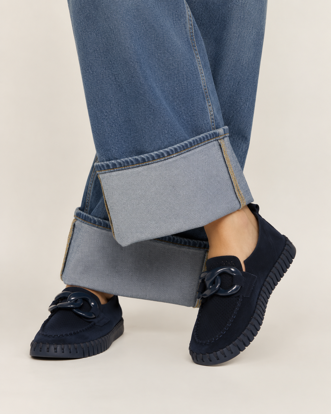 Tulip Loafer Dark Indigo