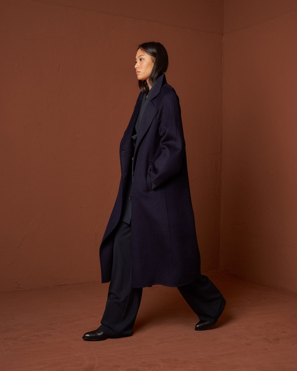 Coat #750 Marino