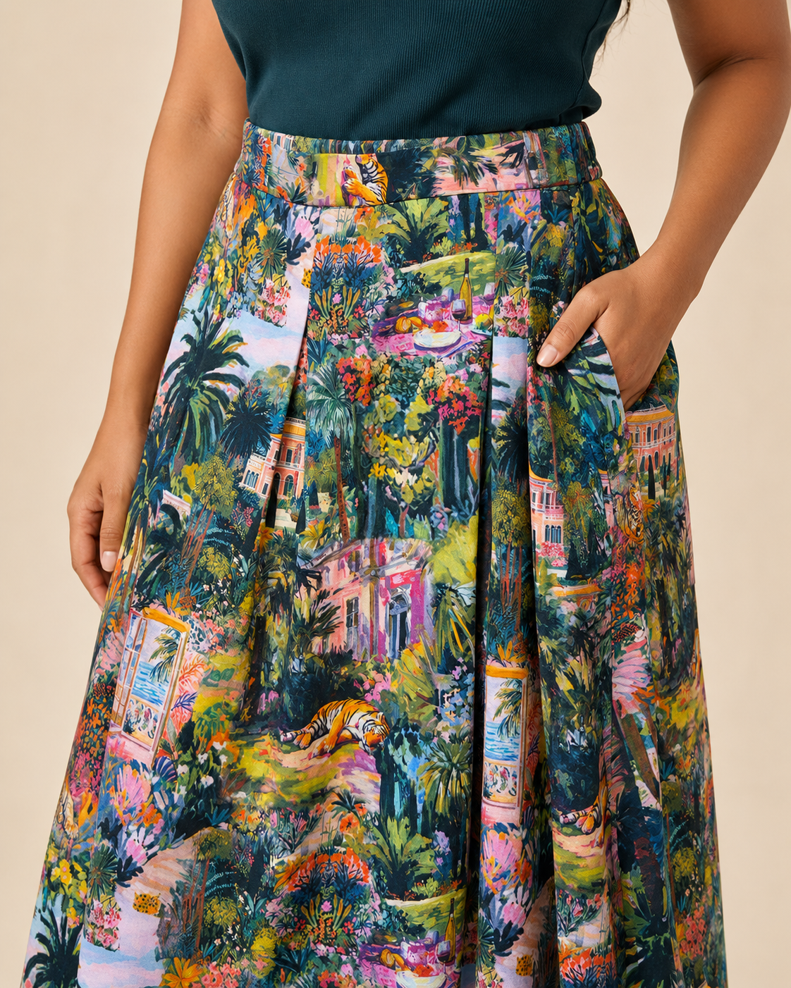 SHERYL MAY FAUVIST SKIRT / DESIGNER CLOTHING GALLERY NZ