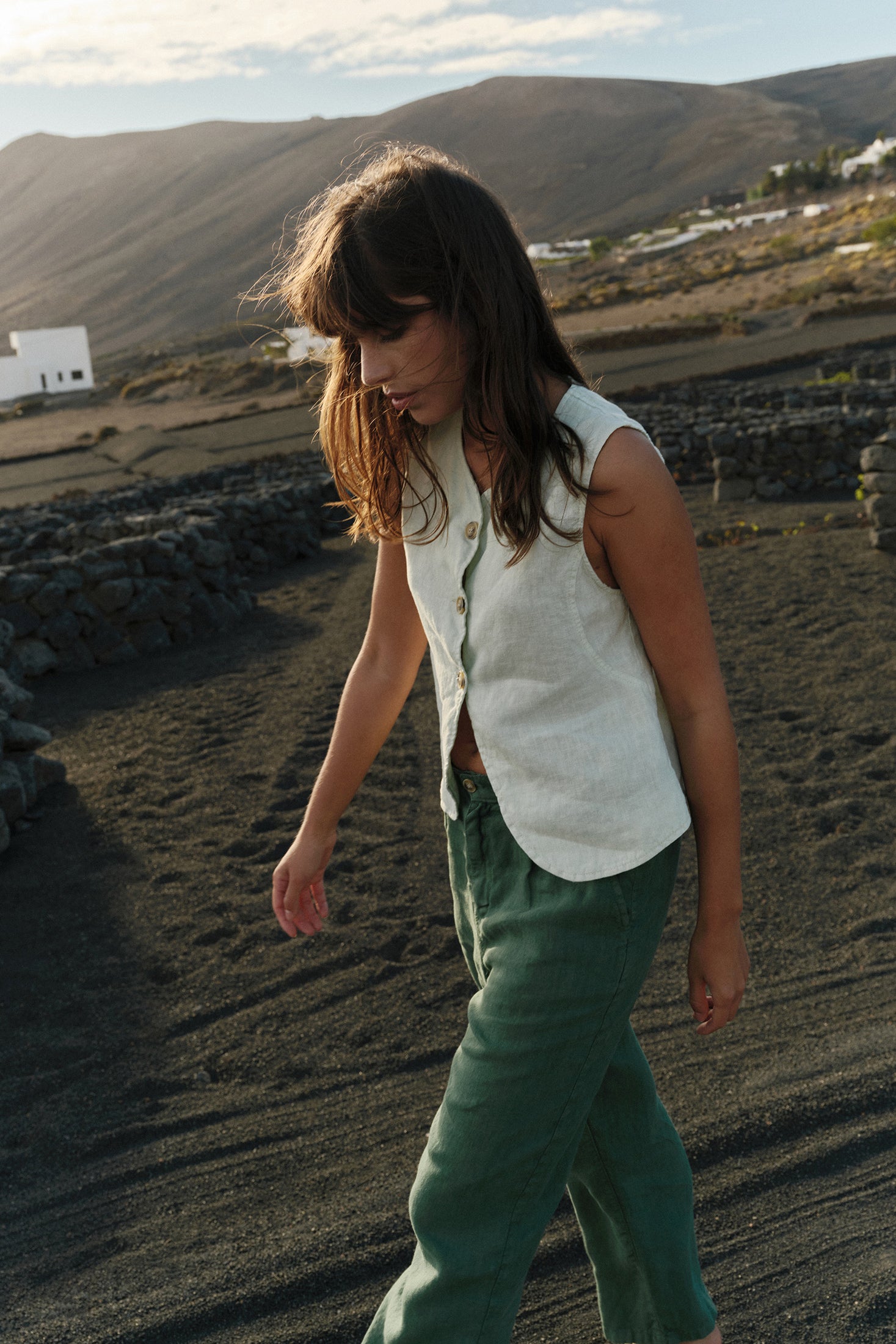 Indi and Cold Green Trousers Designer Clothing Gallery Greytown