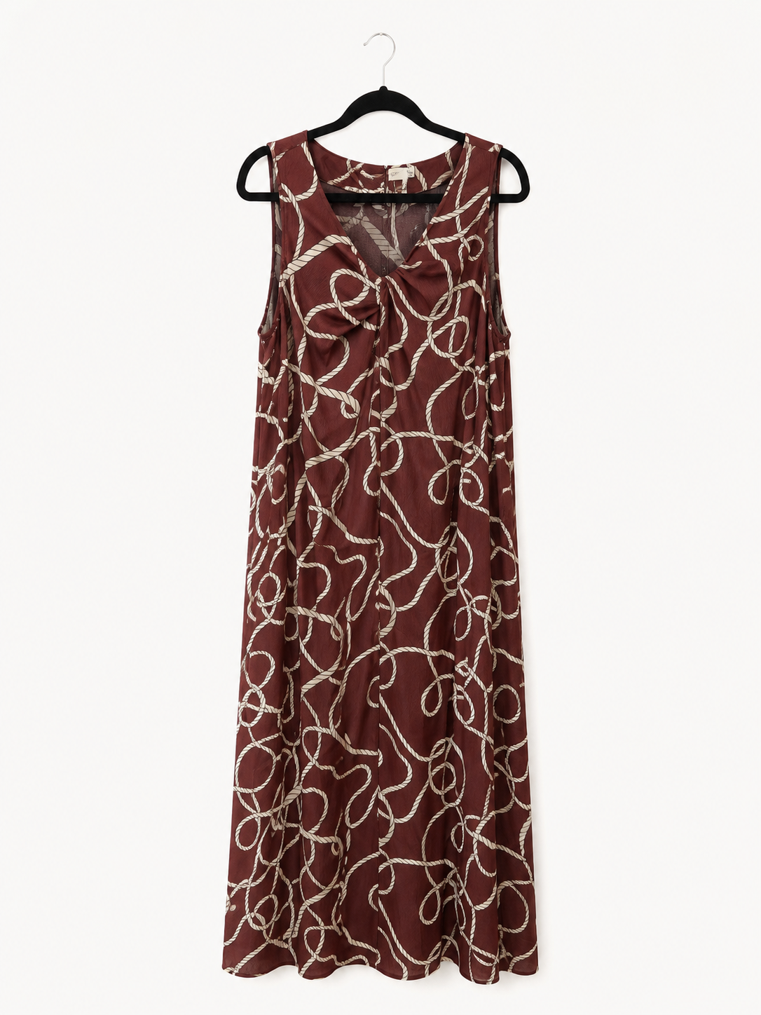 NICE THINGS DRESS BROWN / DESIGNER CLOTHING GALLERY NZ