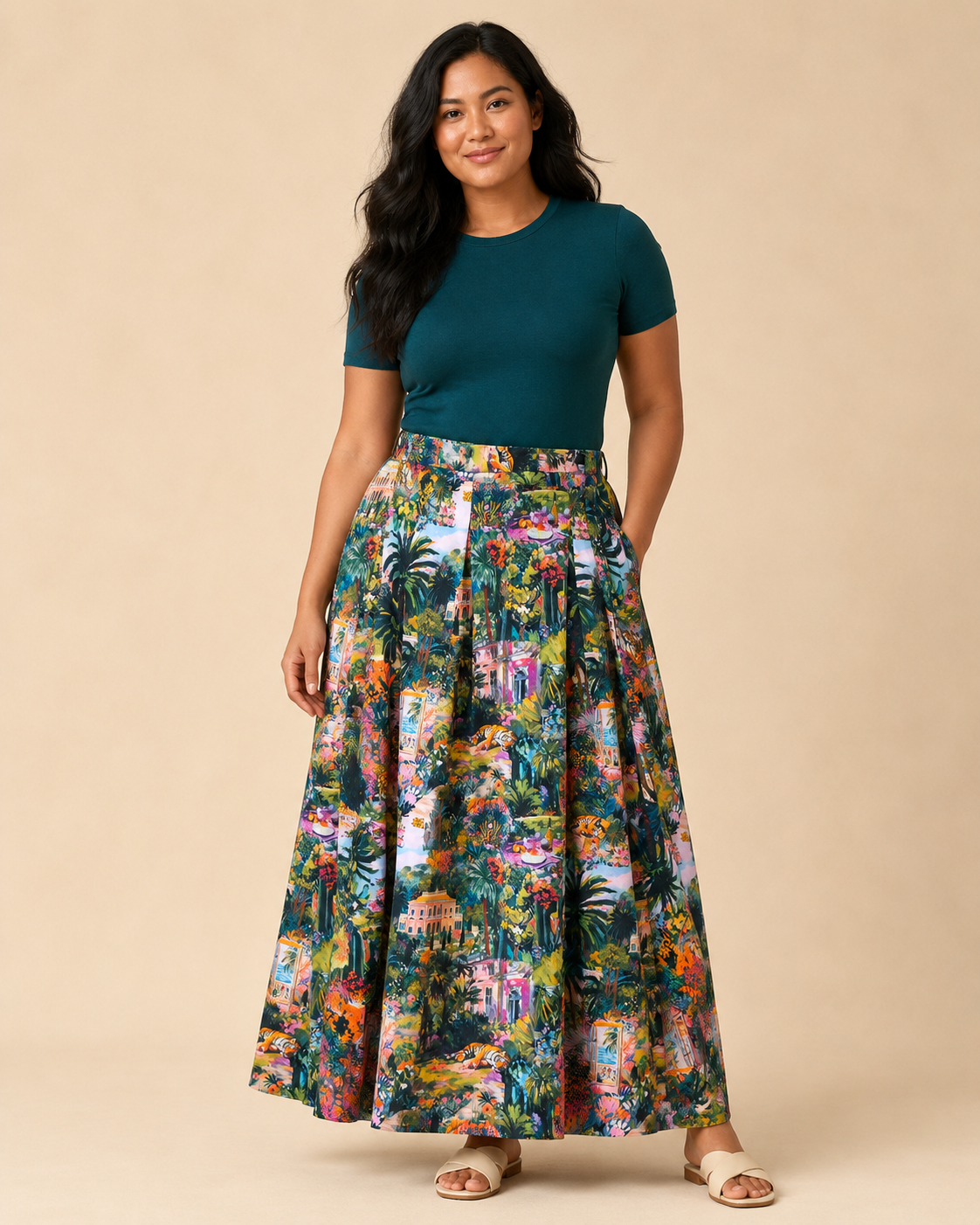 SHERYL MAY FAUVIST SKIRT / DESIGNER CLOTHING GALLERY NZ