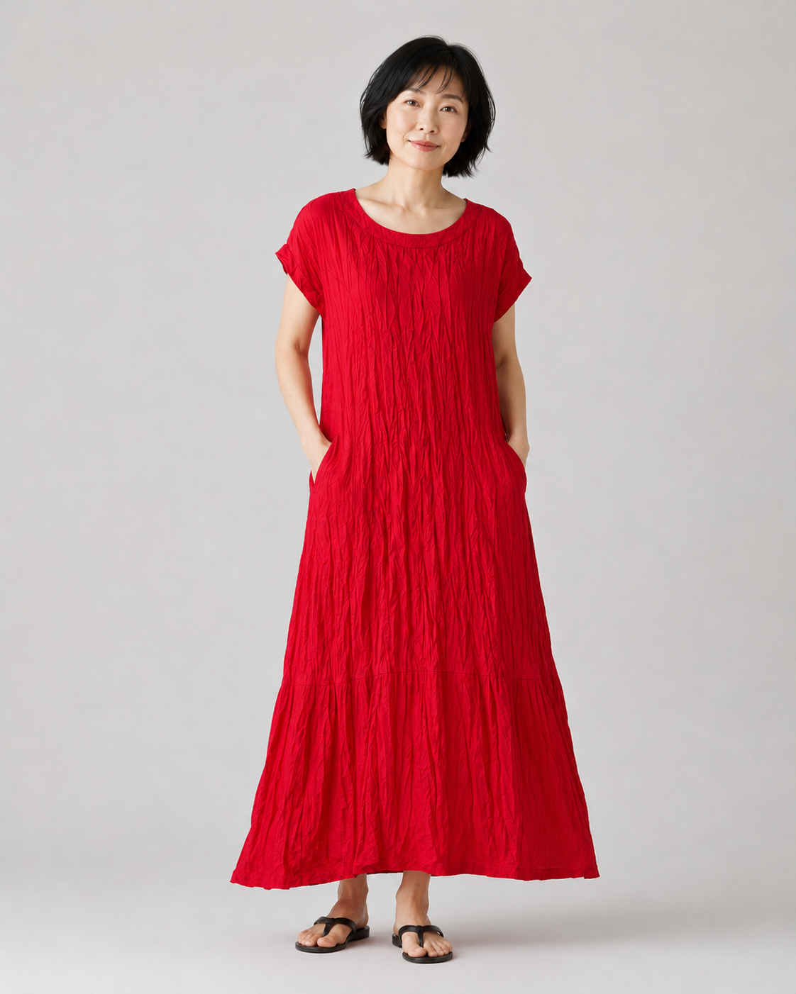 DRESS ADDICT RED DRESS / DESIGNER CLOTHING GALLERY NZ