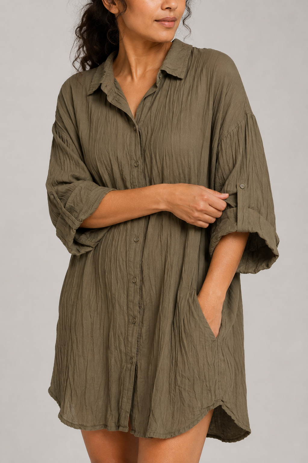Jiji Dress Khaki