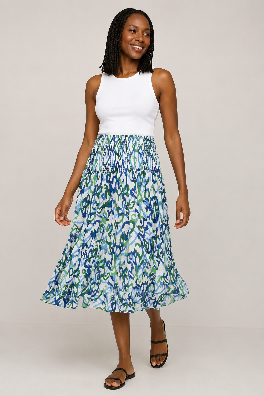 Jaja Print Skirt 6K