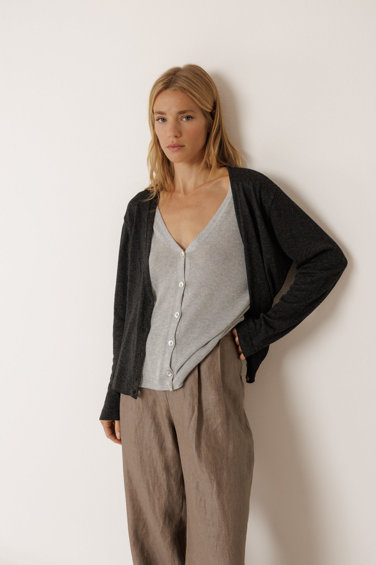 INDI AND COLD CARDIGAN / DESIGNER CLOTHING GALLERY NZ