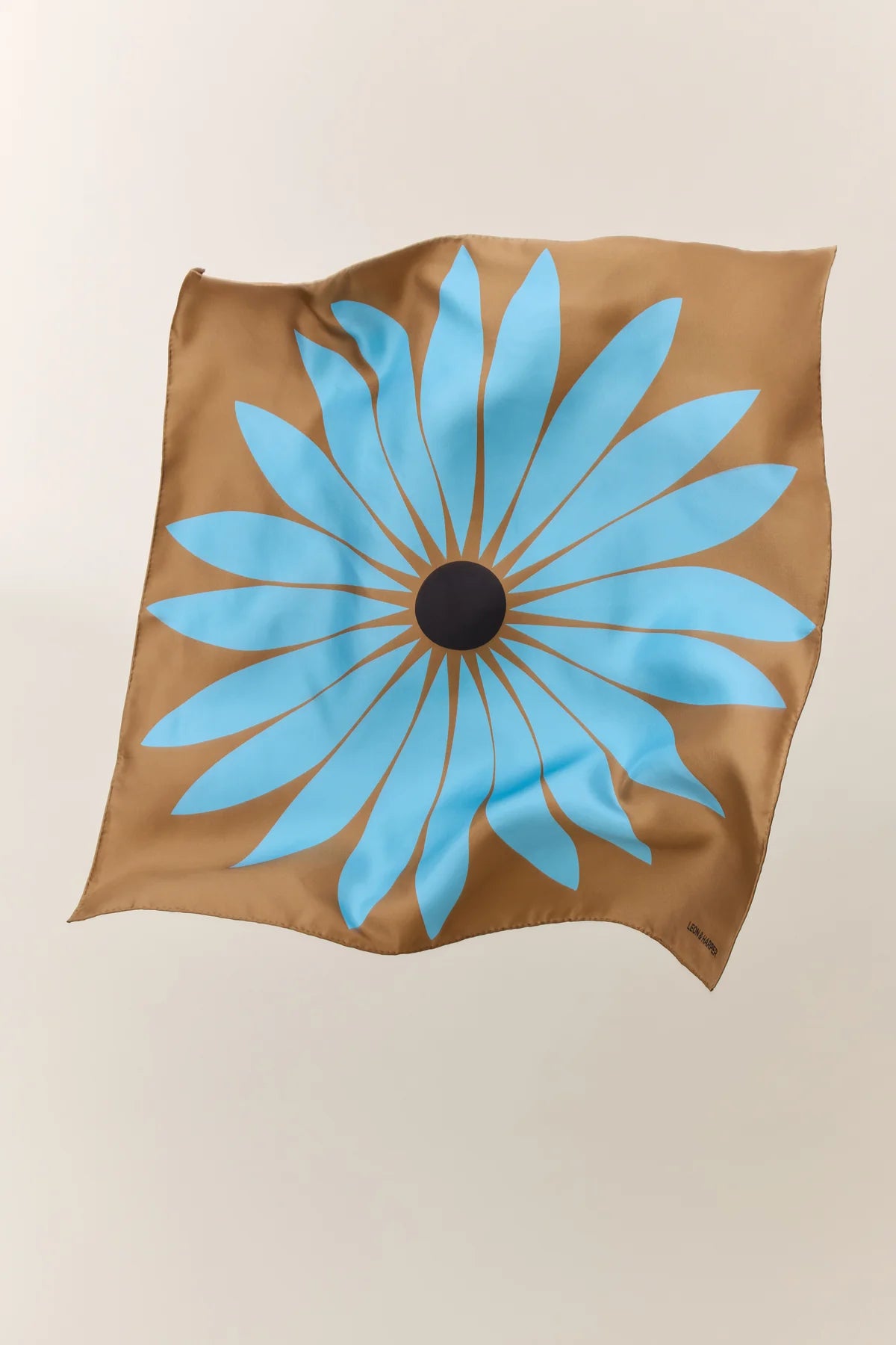 ERNEST FLOWER SCARF SKY