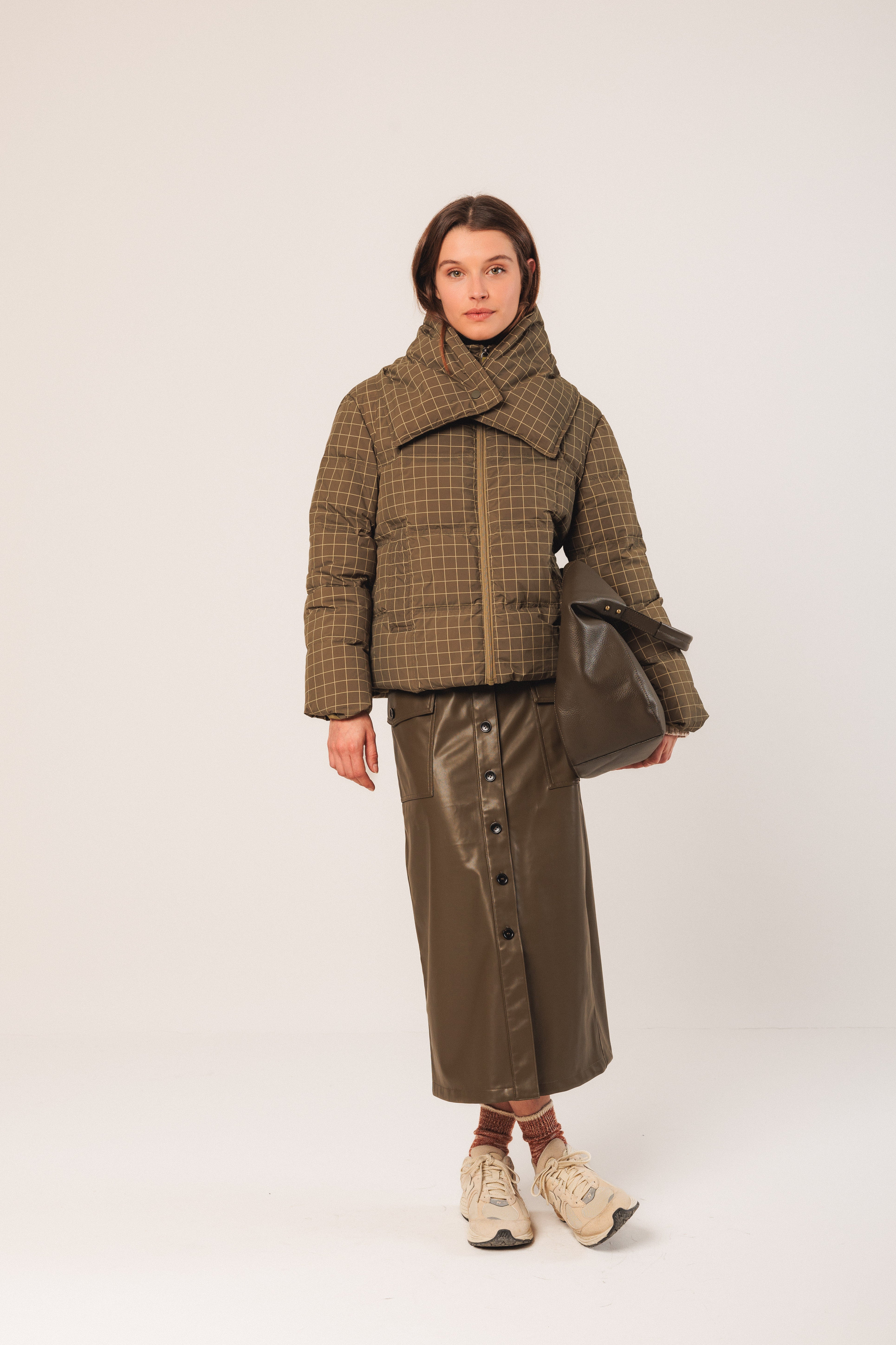 Abrigo #691P Khaki