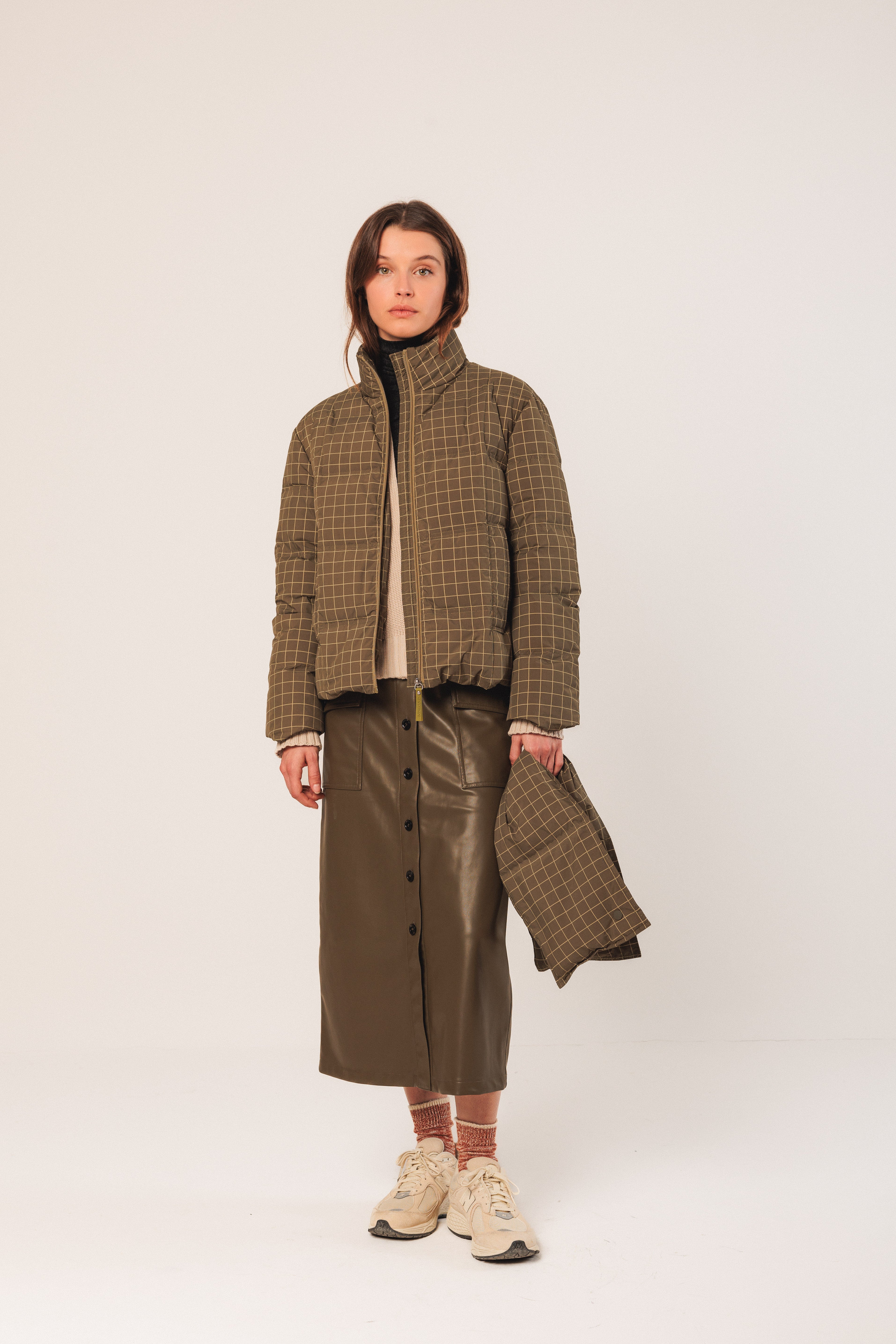 Abrigo #691P Khaki