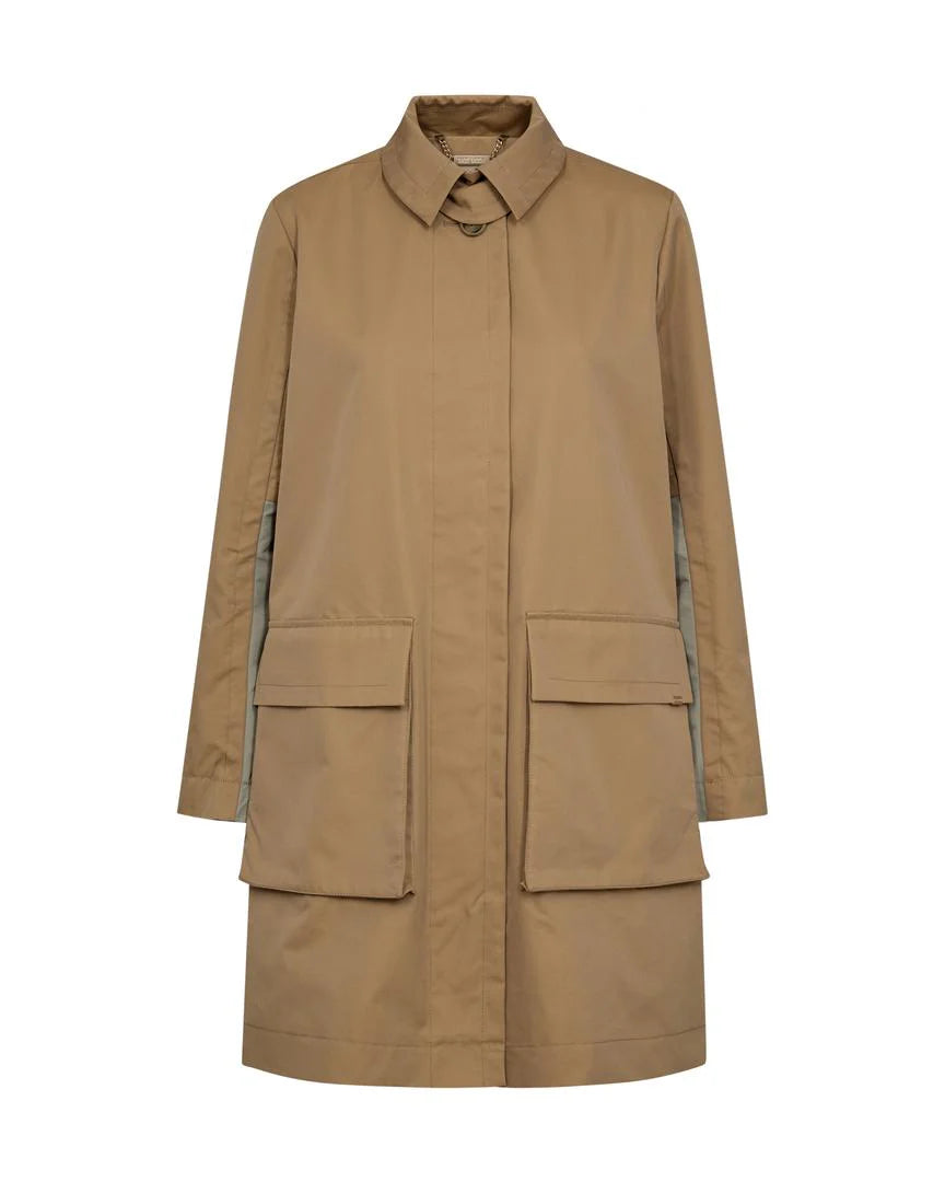 Indrani Trenchcoat Sesame