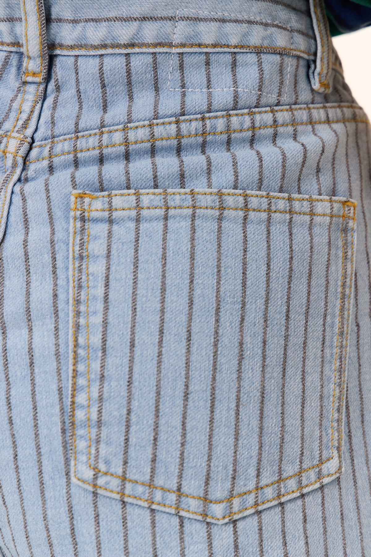 LEON & HARPER BLUE STIPED PANT / DESIGNER CLOTHING GALLERY NZ