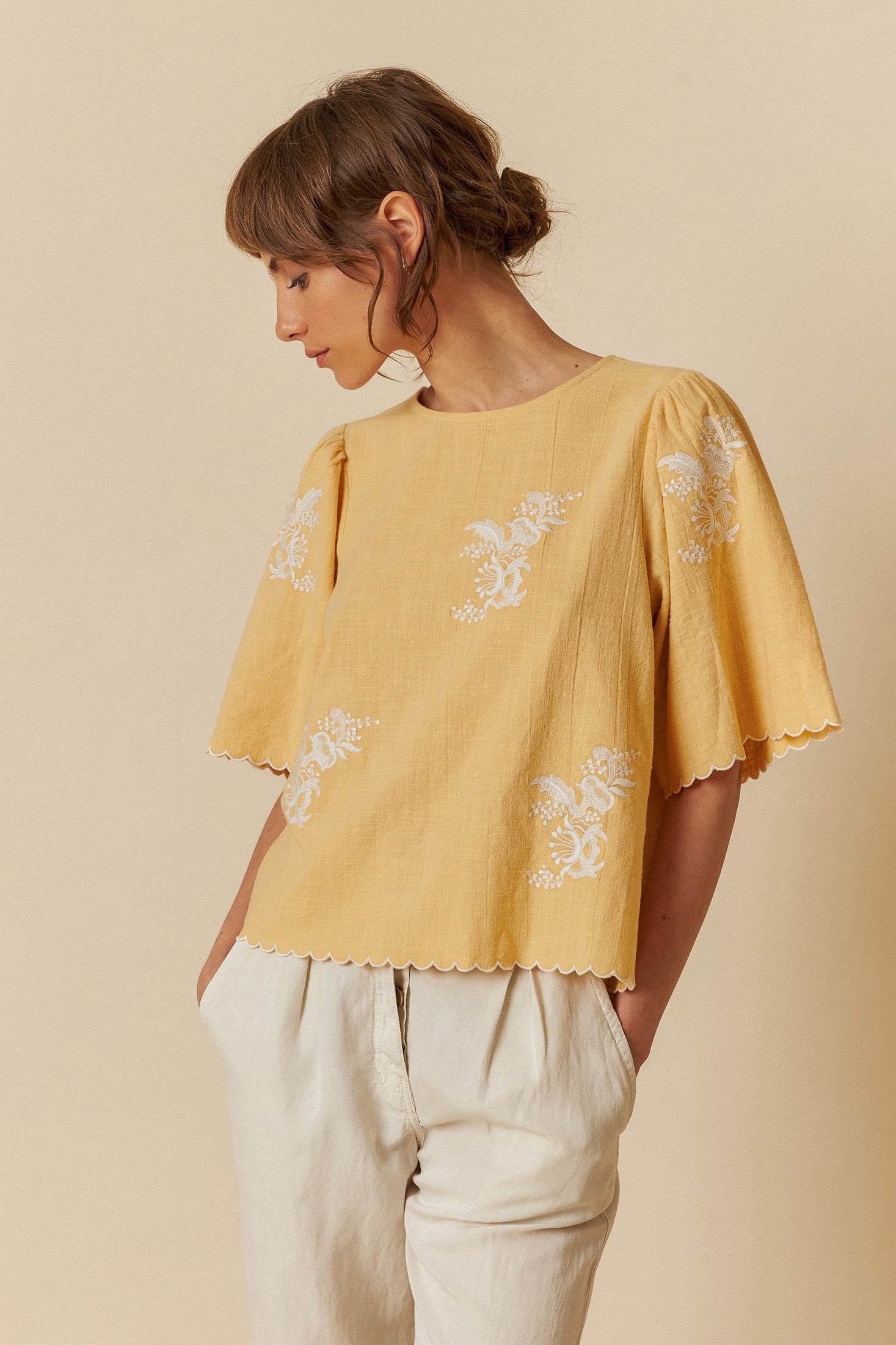 Shirt 241  Mandarina